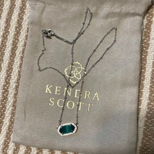 Kendra Scott Elisa Emerald Catseye